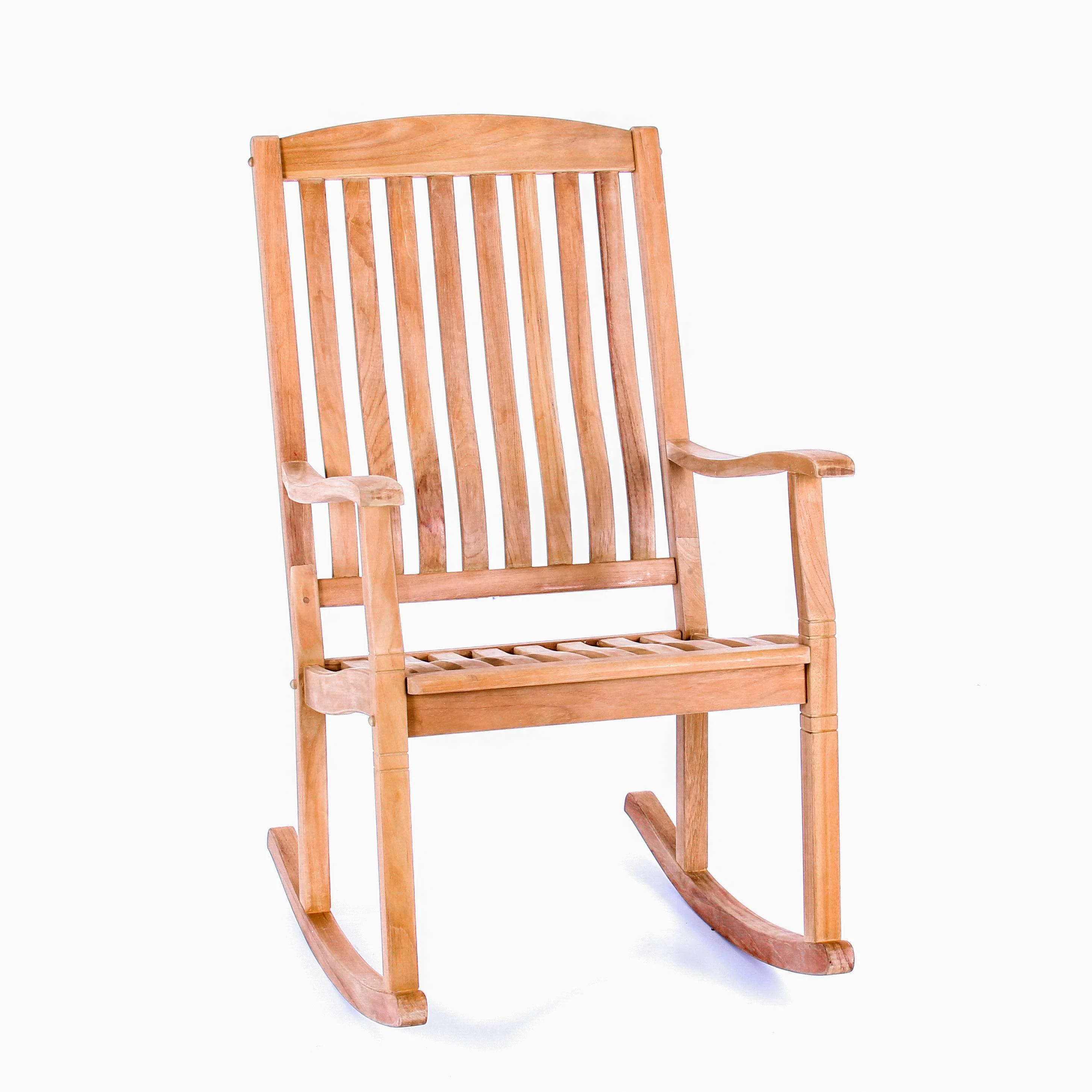 Richmond Teak Wood Porch Rocking Chair - Image 52