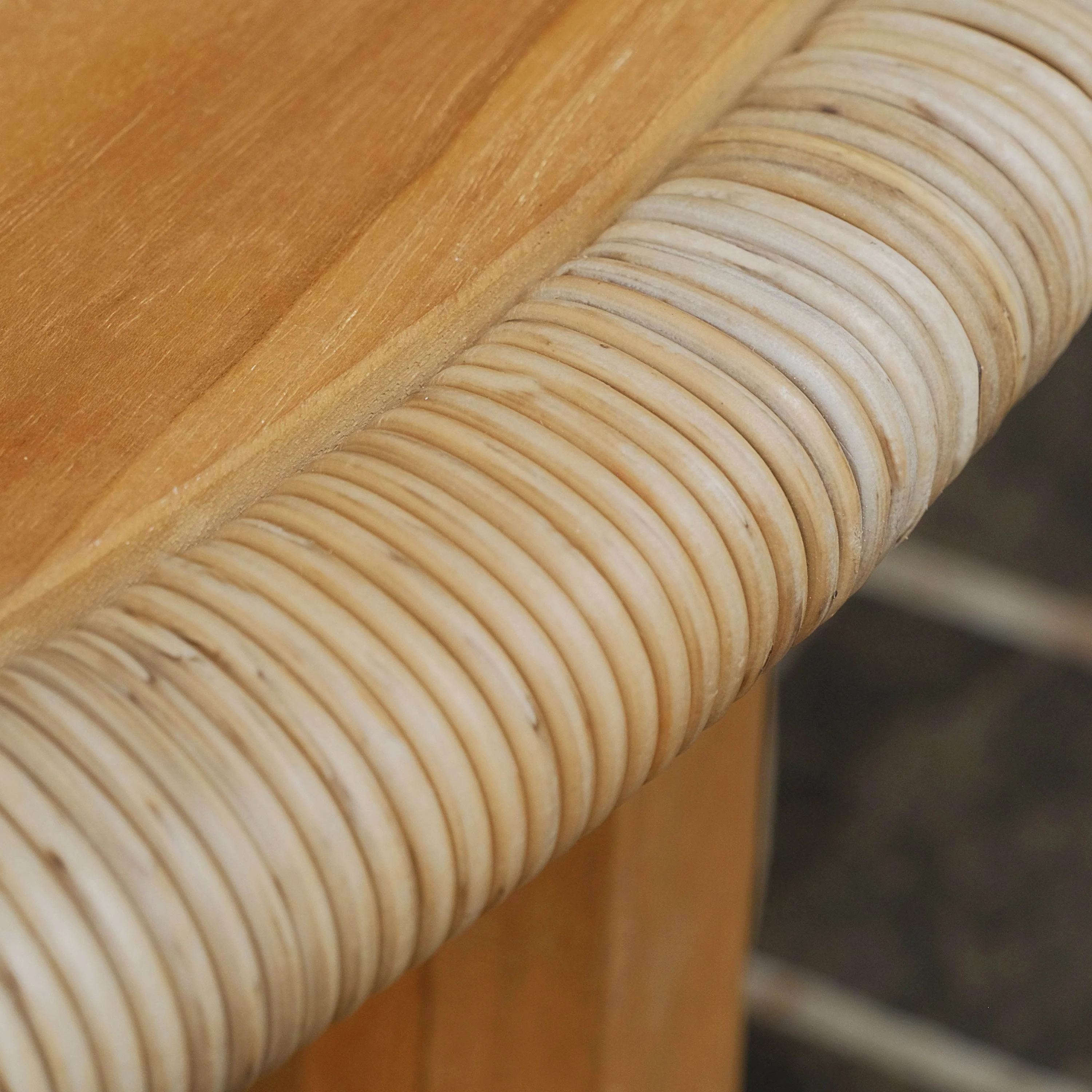 Seaside Teak Wood Outdoor Round Coffee Table - Image 12