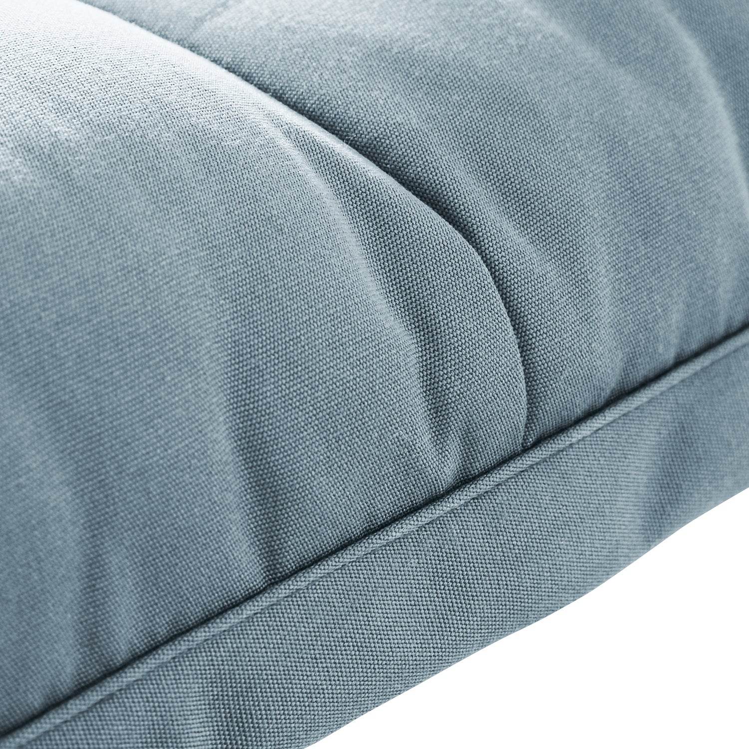 Spunpoly Blue Spruce Outdoor Cushion Slipcover Replacement for Seating of Carlota Outdoor Convertible Sofa Daybed - Image 4