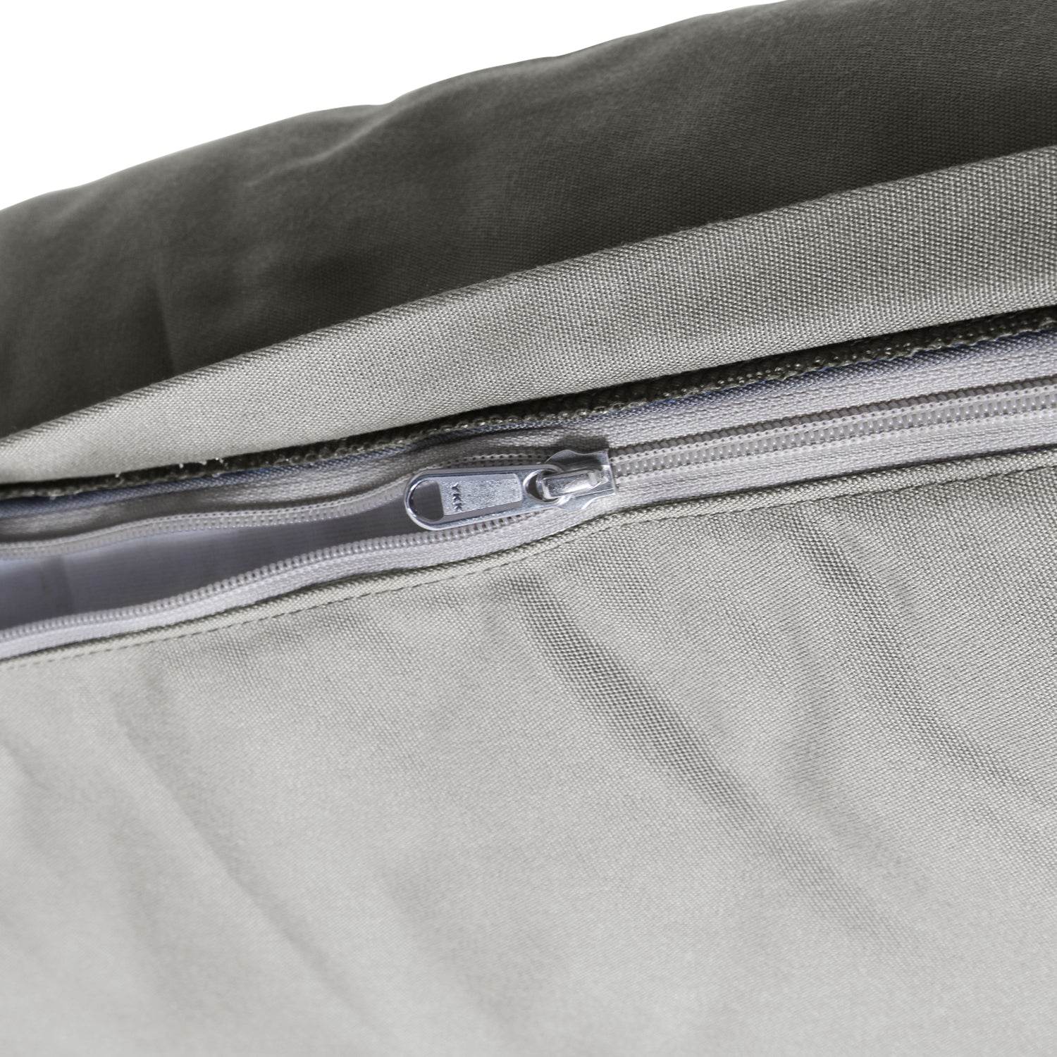 Polyester Oyster Outdoor Cushion Slipcover Replacement for Seating of Carlota Outdoor Convertible Sofa Daybed - Image 3