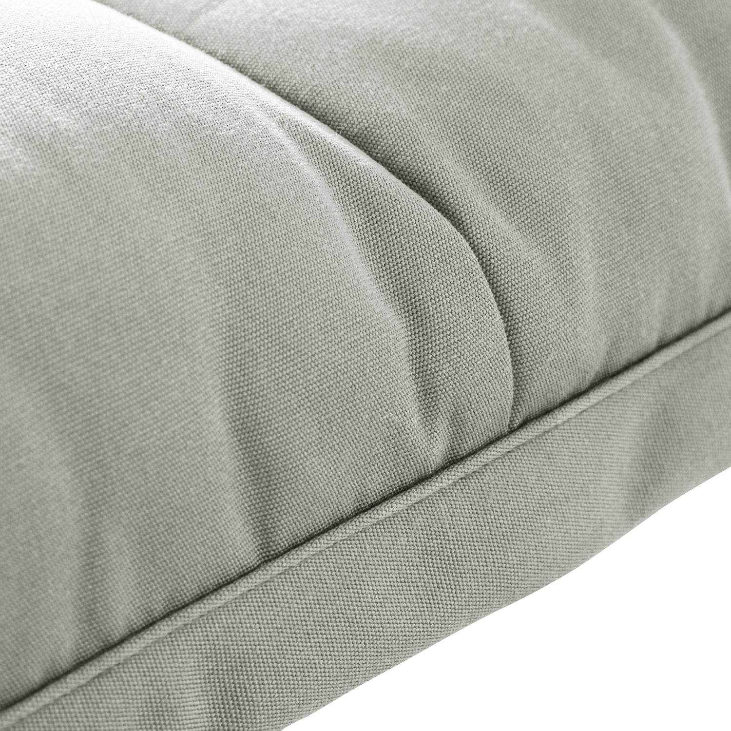 Polyester Oyster Outdoor Cushion Slipcover Replacement for Seating of Carlota Outdoor Convertible Sofa Daybed - Image 4