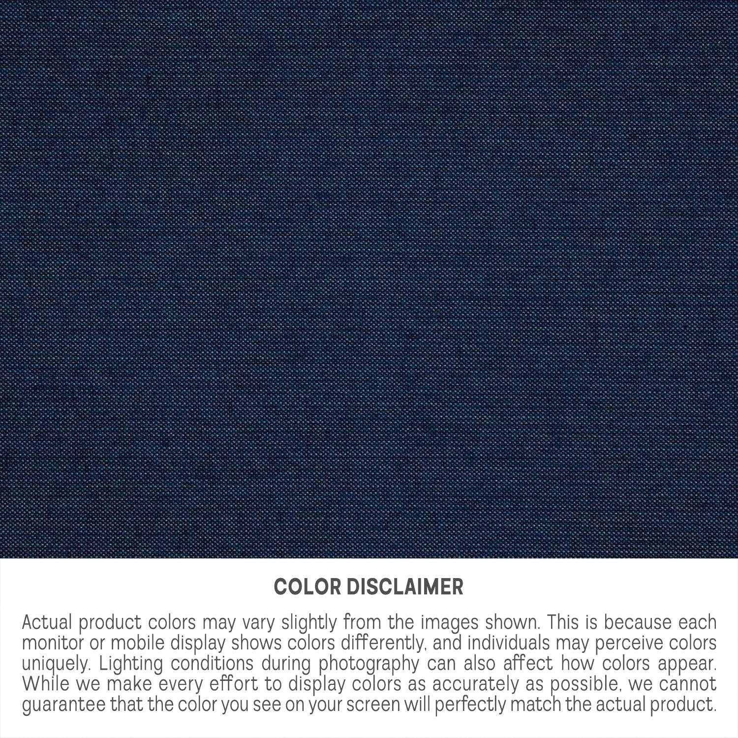 Sunbrella Indigo Outdoor Cushion Slipcover Replacement for Seating of Abbington 5 Piece Patio Conversation Set - Image 5