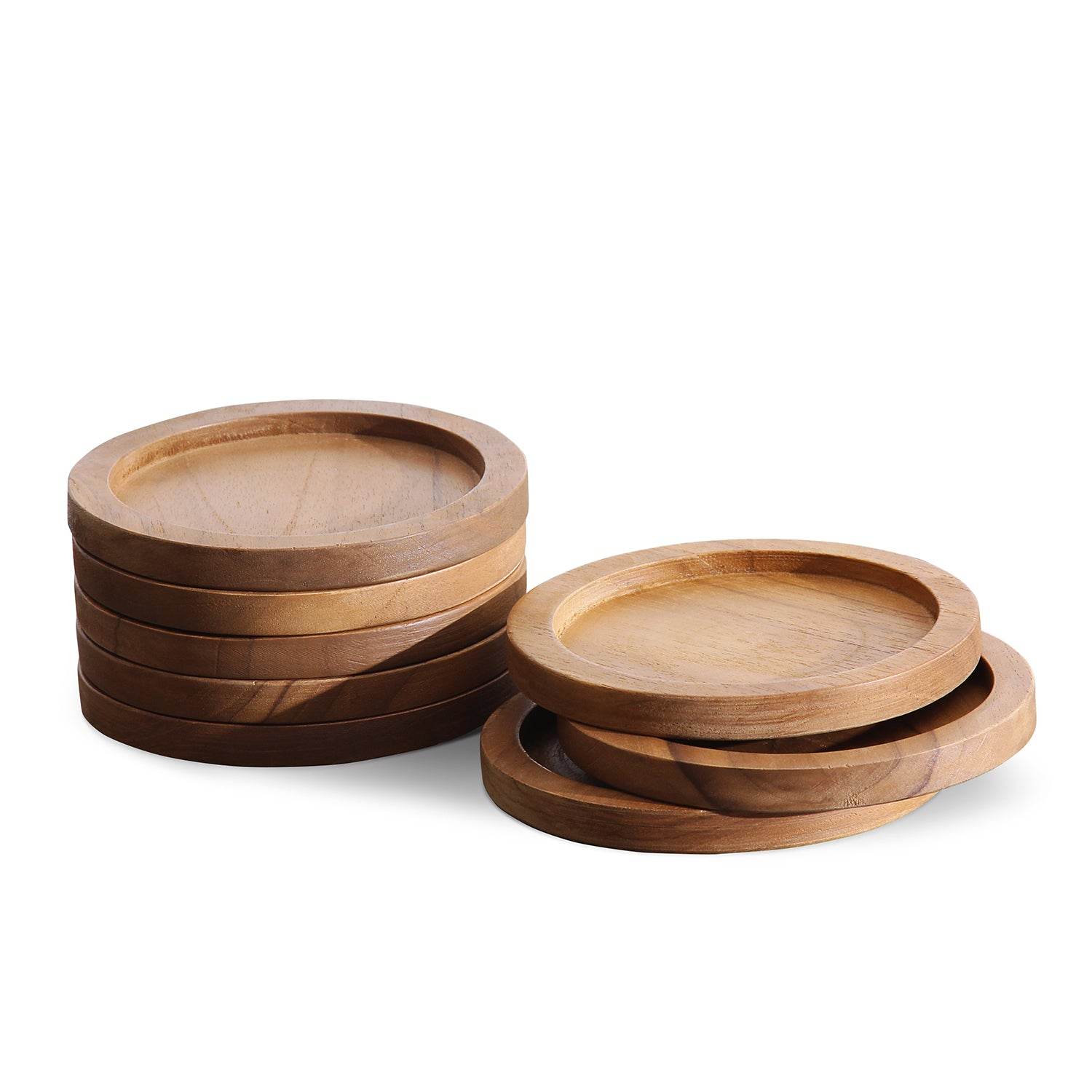 Teak Coaster Set of 4 - Image 4