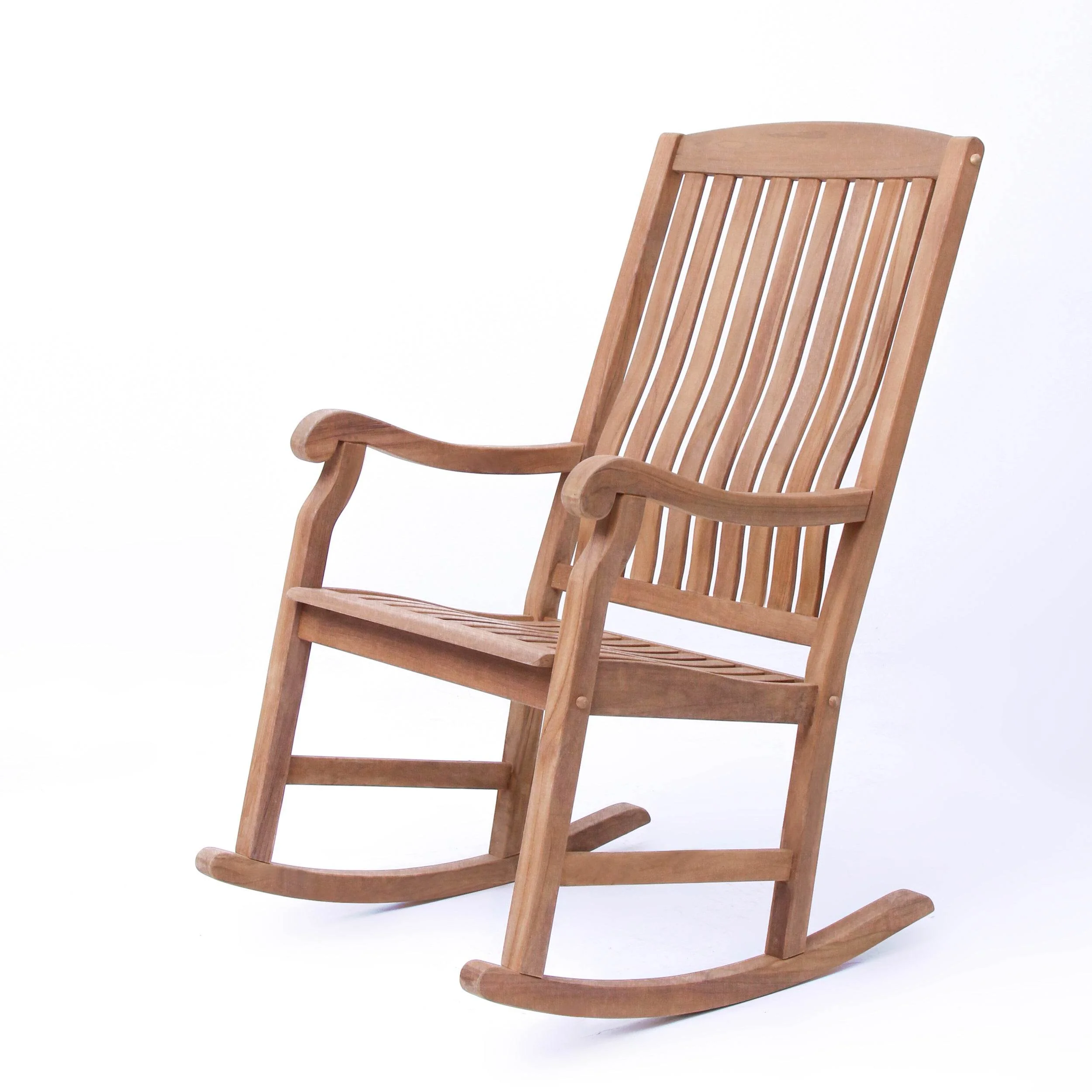 Vermont Teak Wood Porch Rocking Chair - Image 19