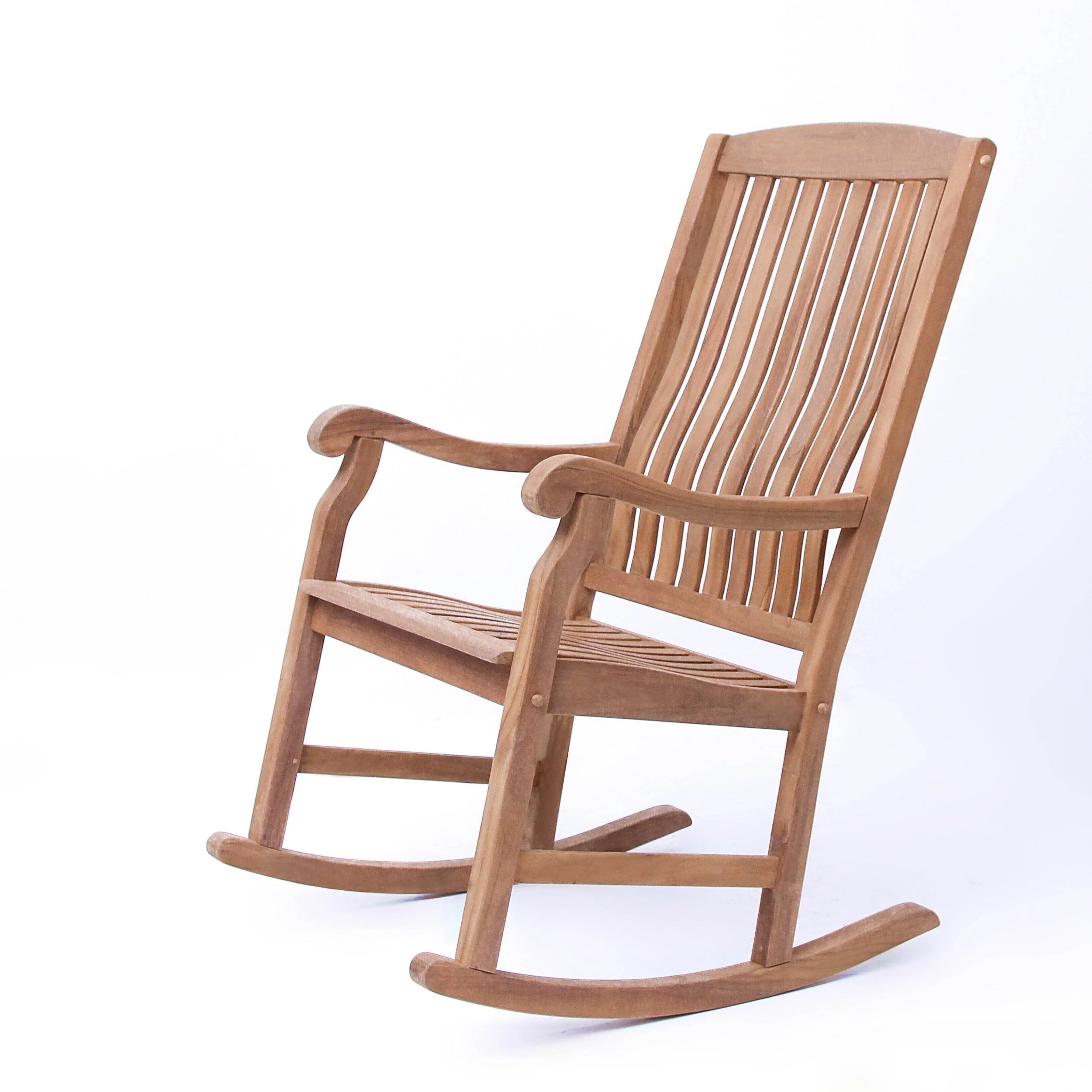 Vermont Teak Wood Porch Rocking Chair - Image 20