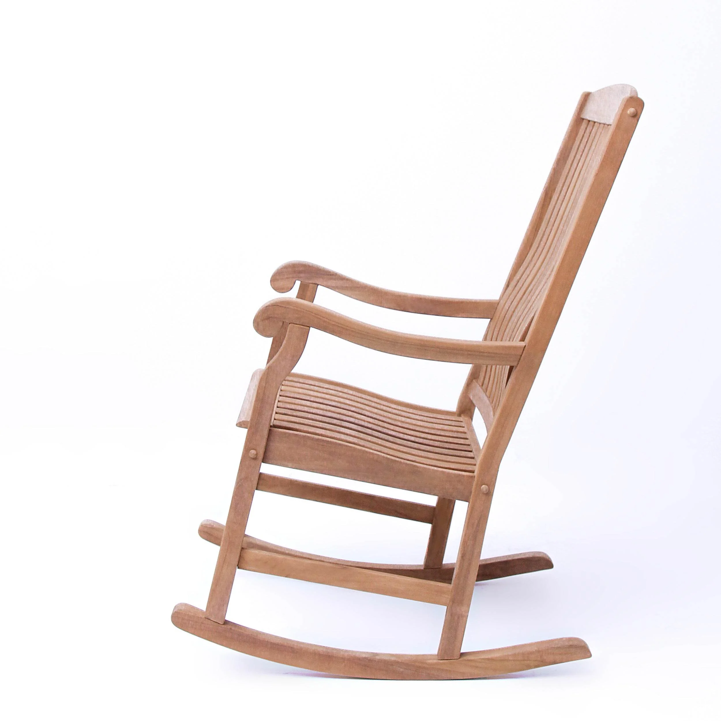 Vermont Teak Wood Porch Rocking Chair - Image 24