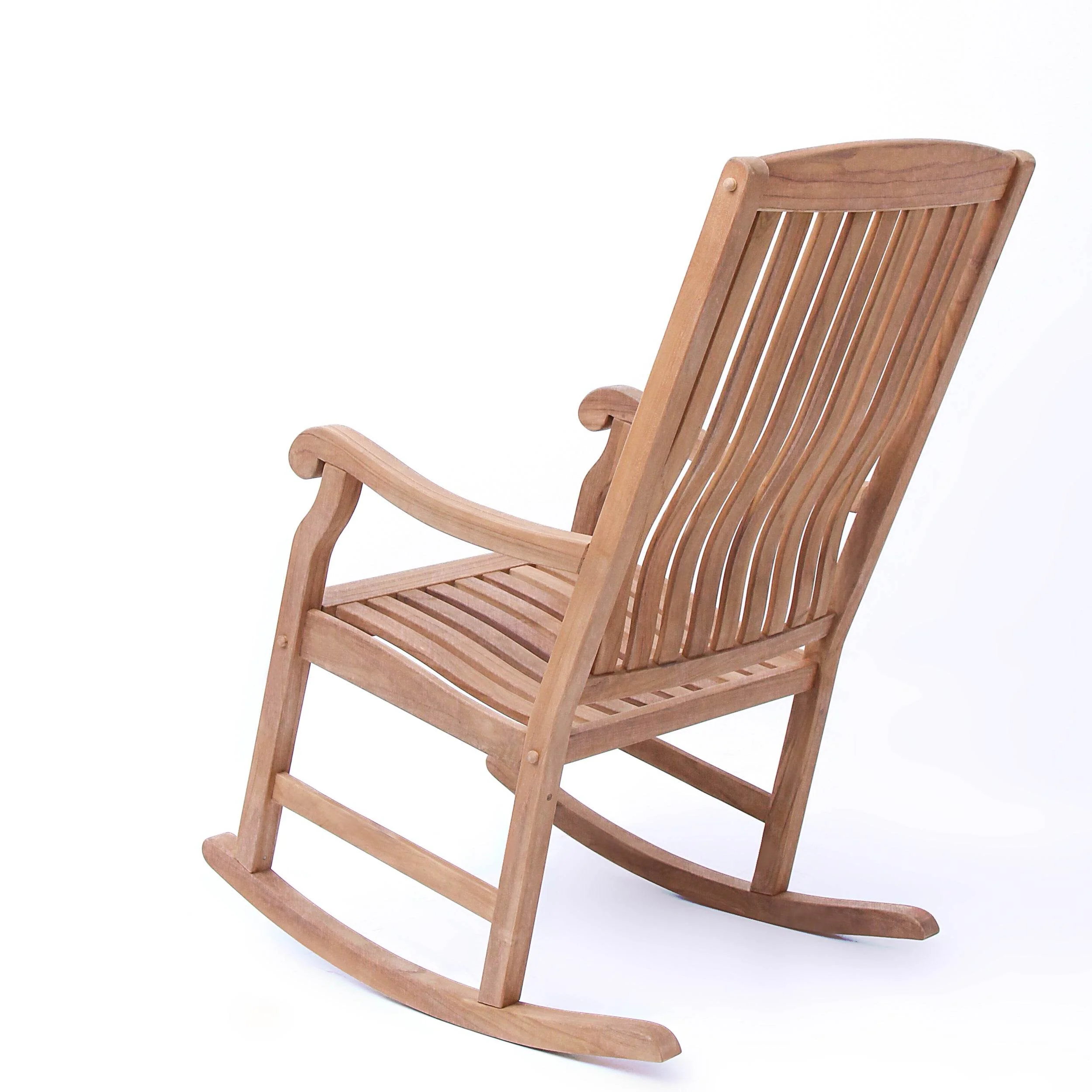 Vermont Teak Wood Porch Rocking Chair - Image 29