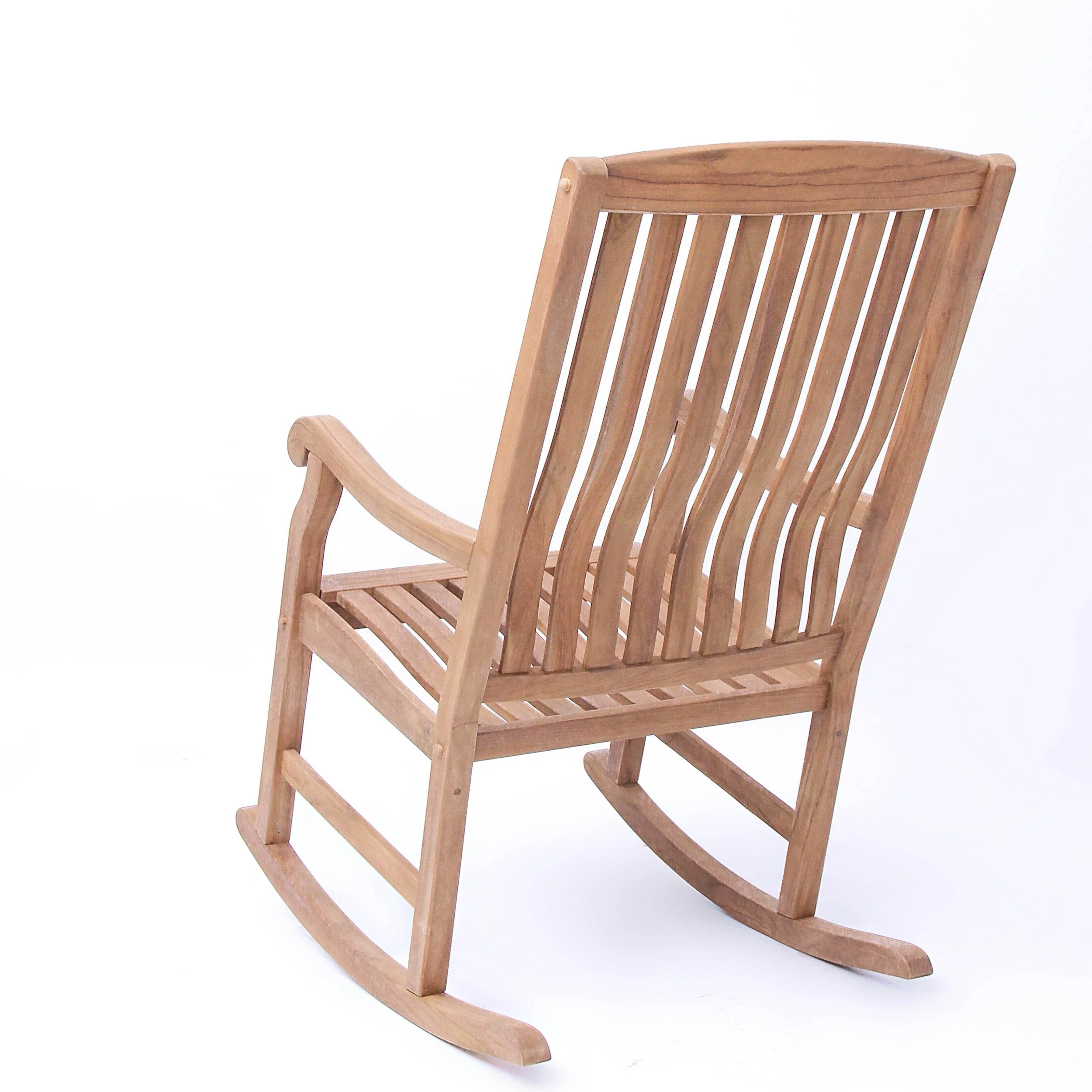 Vermont Teak Wood Porch Rocking Chair - Image 31