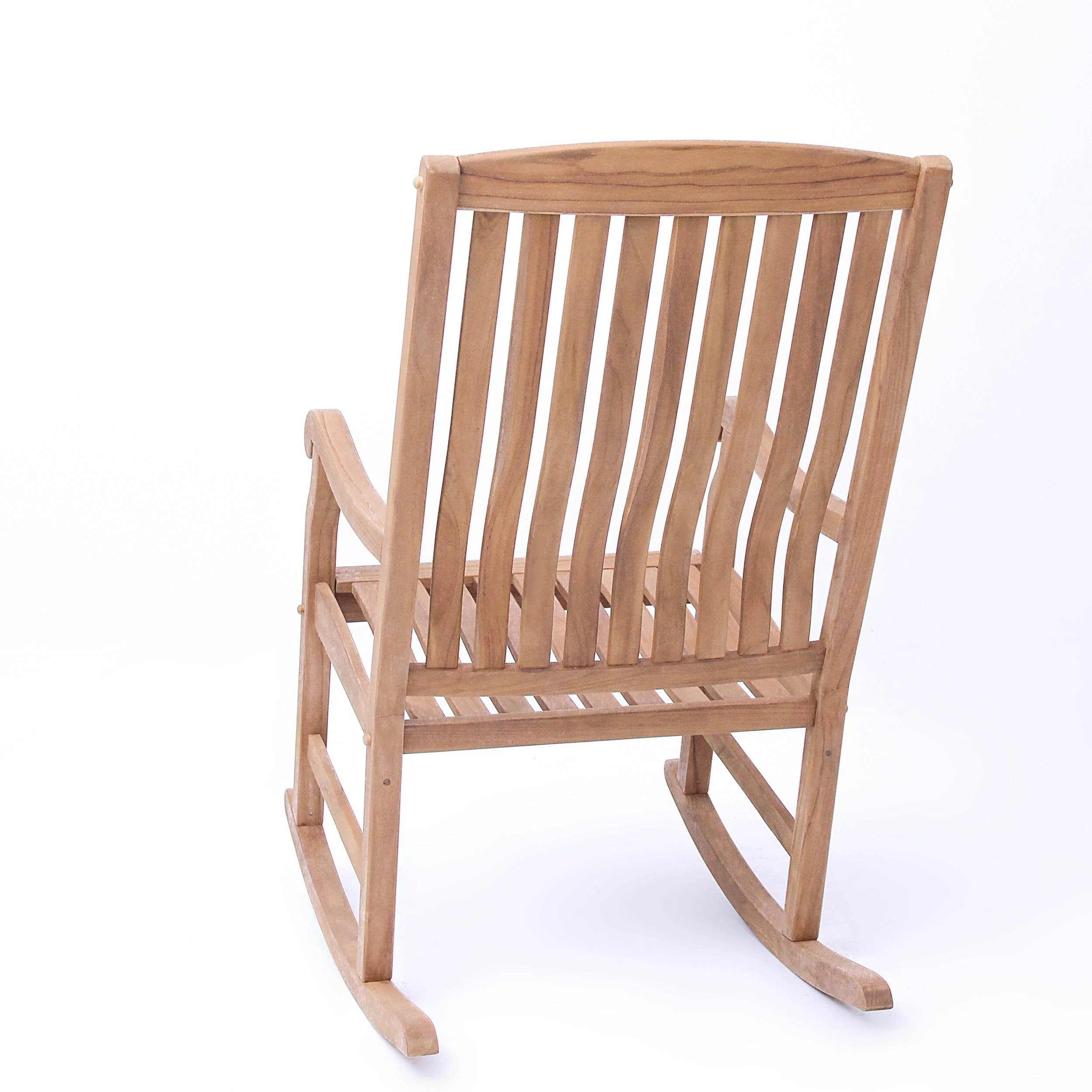 Vermont Teak Wood Porch Rocking Chair - Image 33
