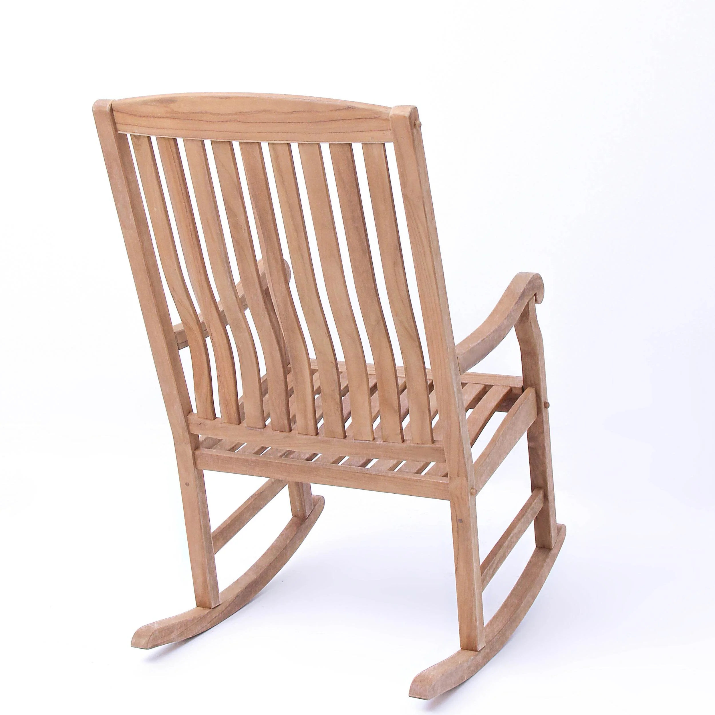 Vermont Teak Wood Porch Rocking Chair - Image 38