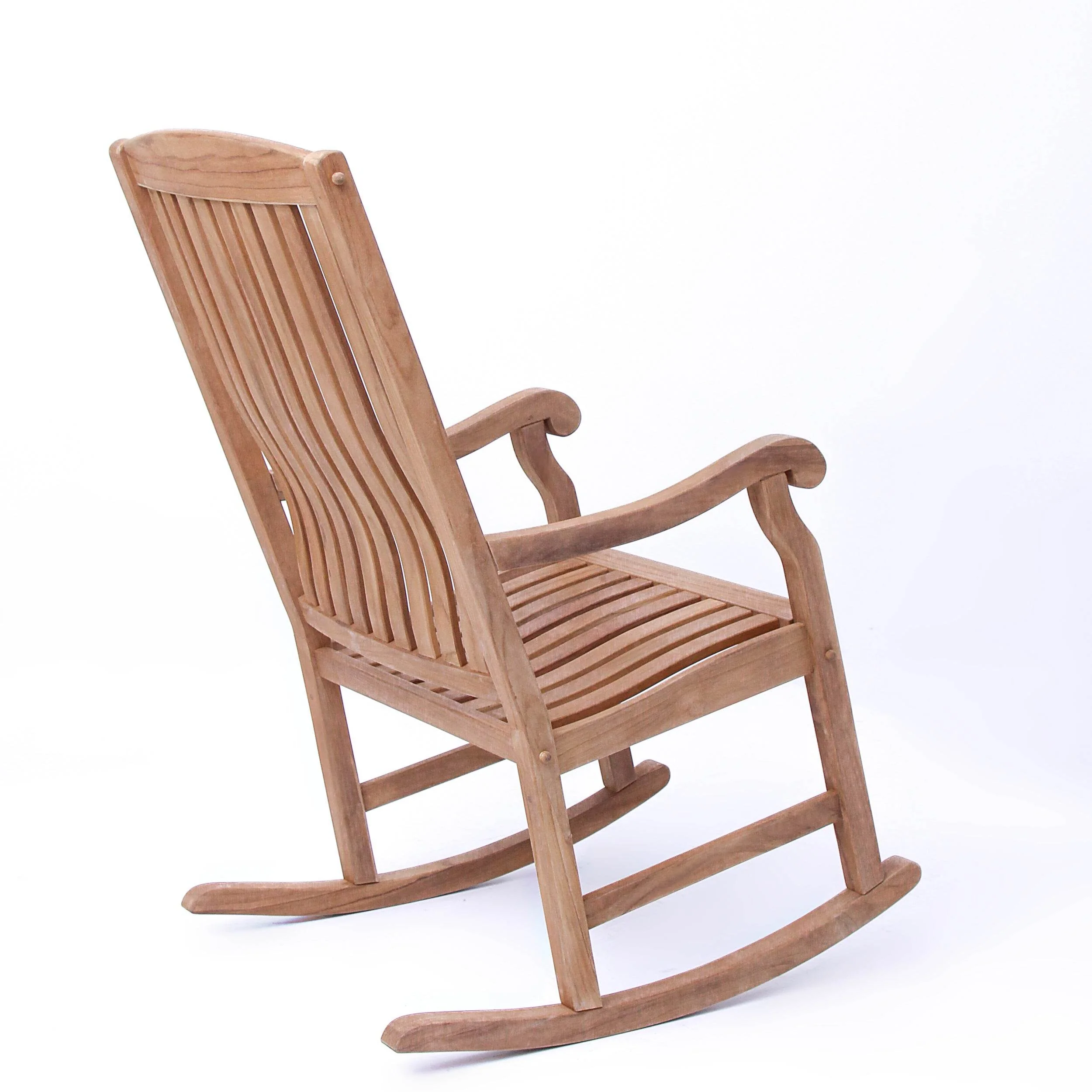 Vermont Teak Wood Porch Rocking Chair - Image 42