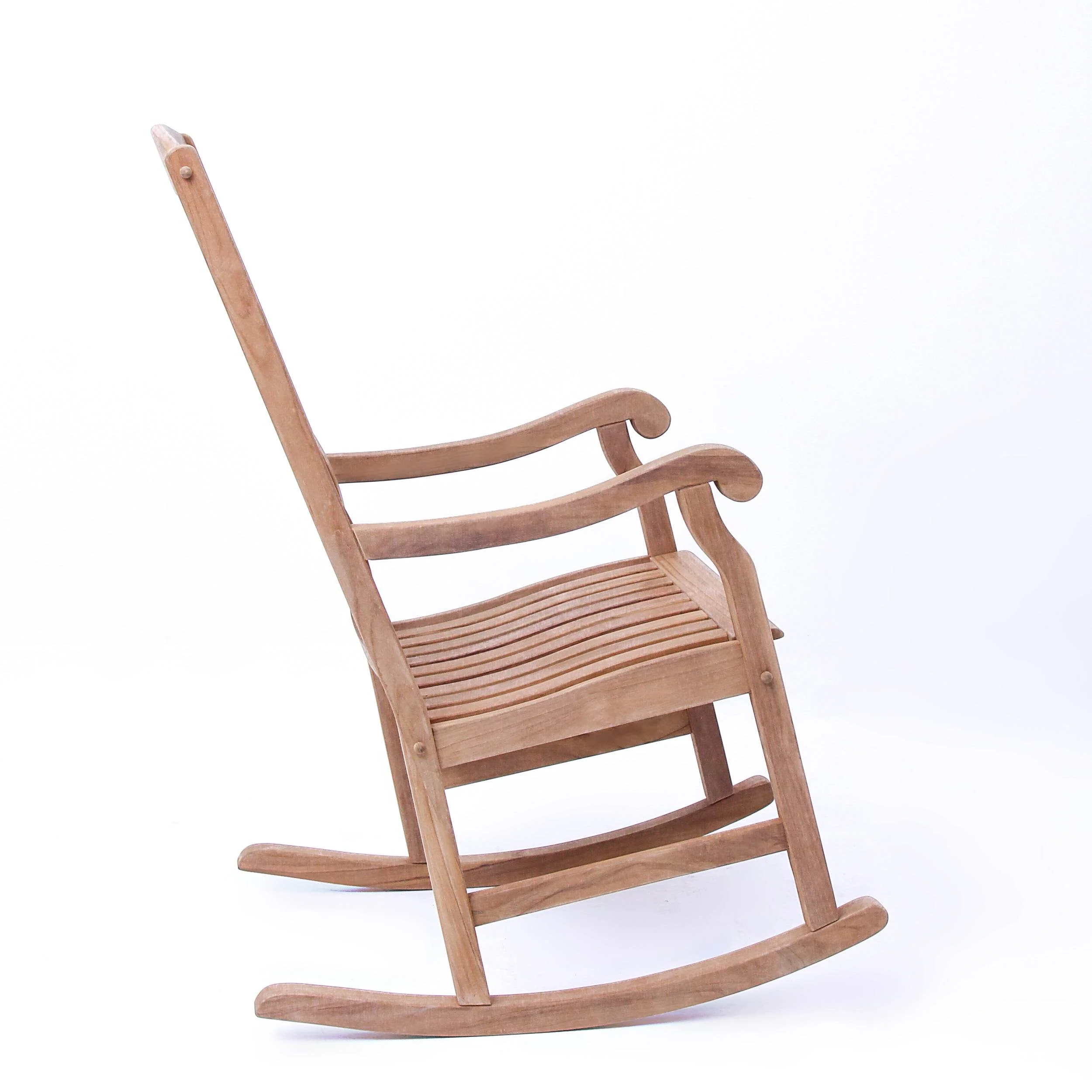 Vermont Teak Wood Porch Rocking Chair - Image 45