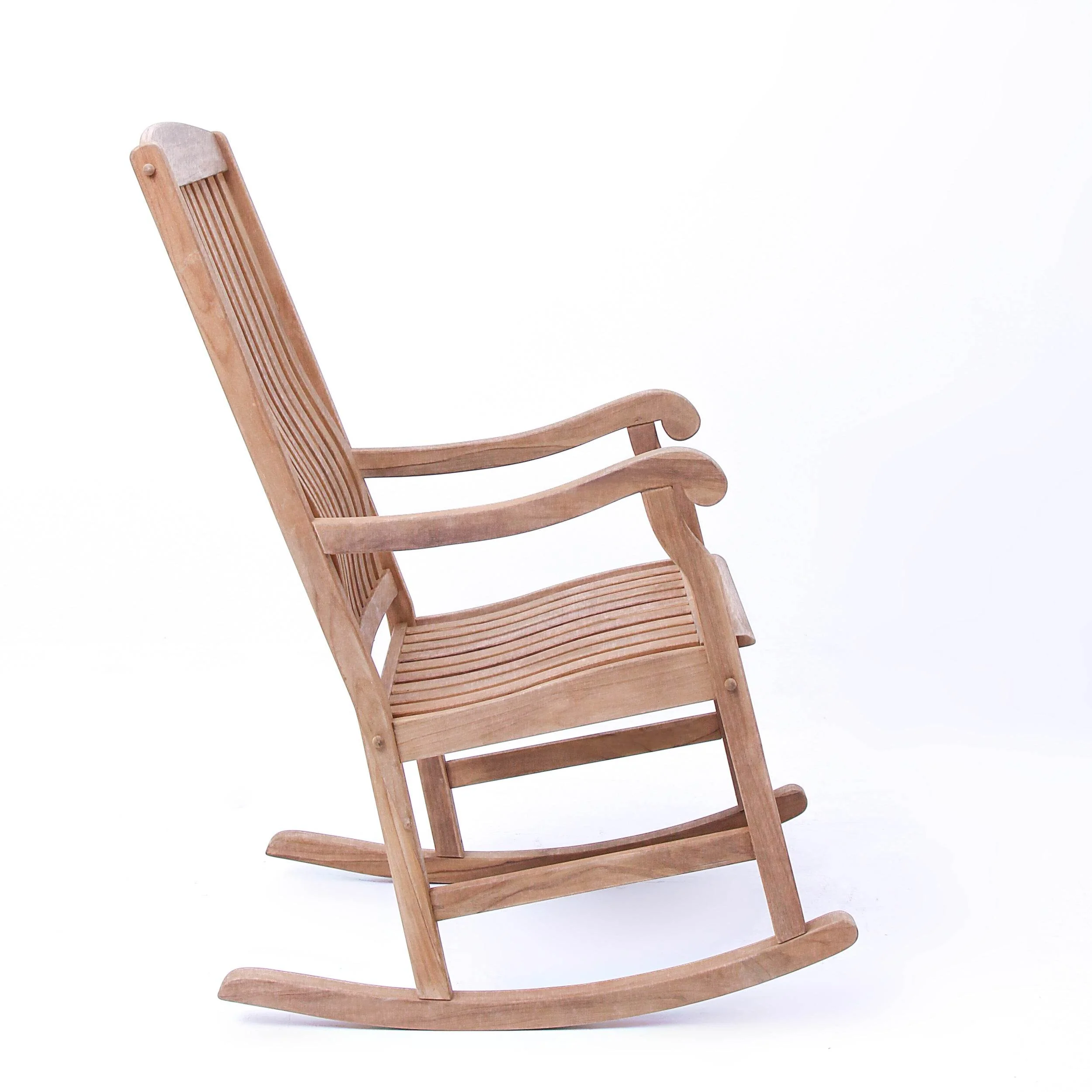 Vermont Teak Wood Porch Rocking Chair - Image 46
