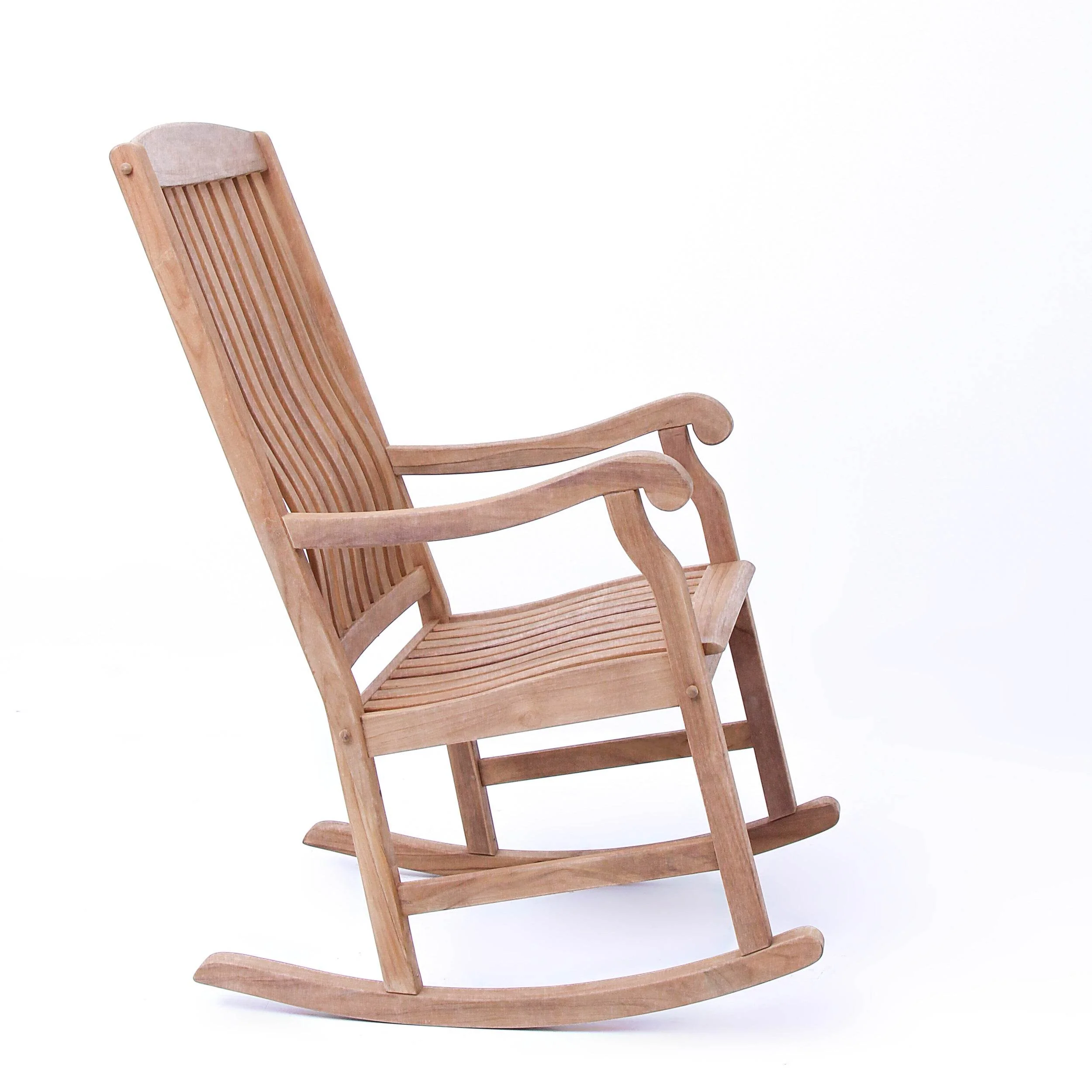 Vermont Teak Wood Porch Rocking Chair - Image 47