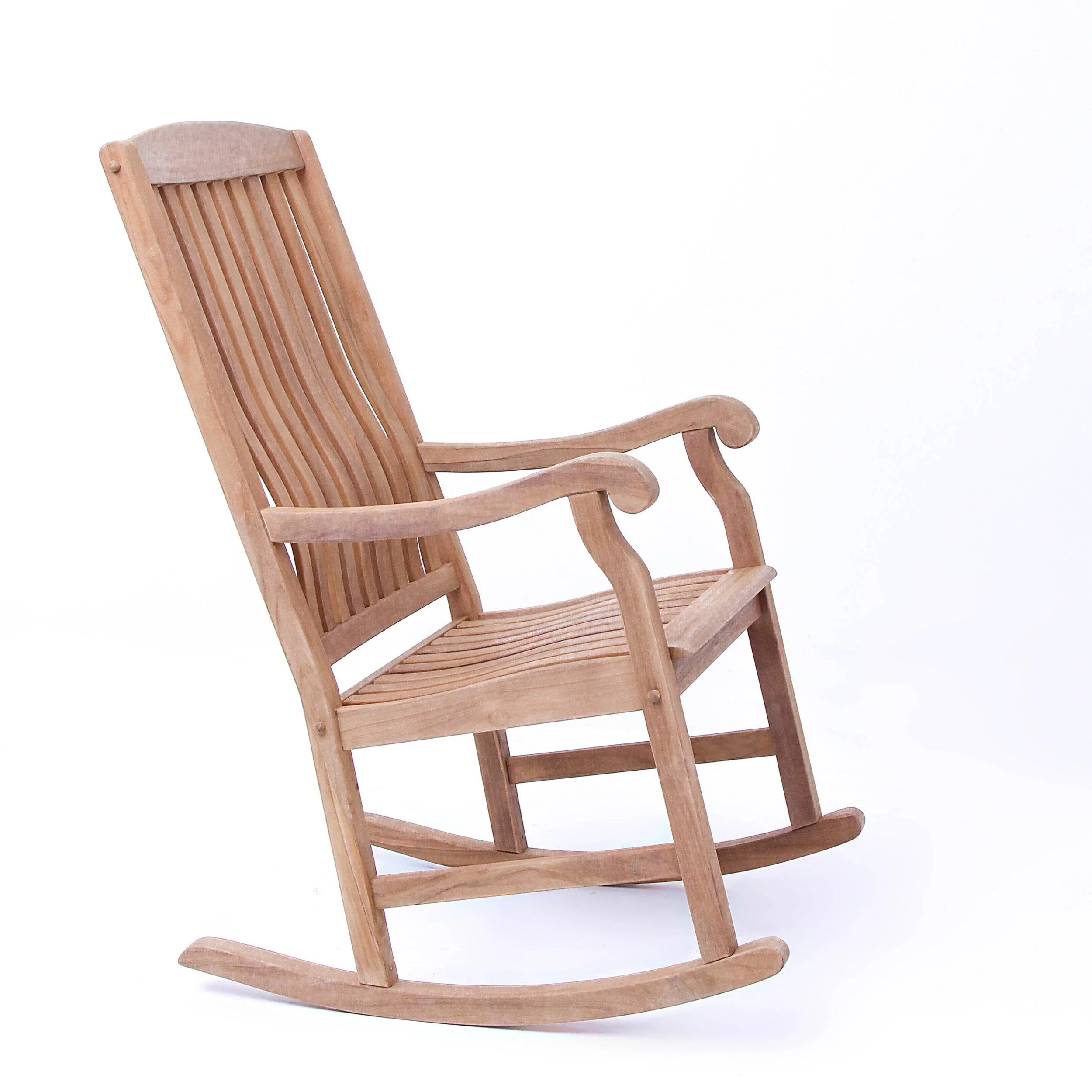 Vermont Teak Wood Porch Rocking Chair - Image 48