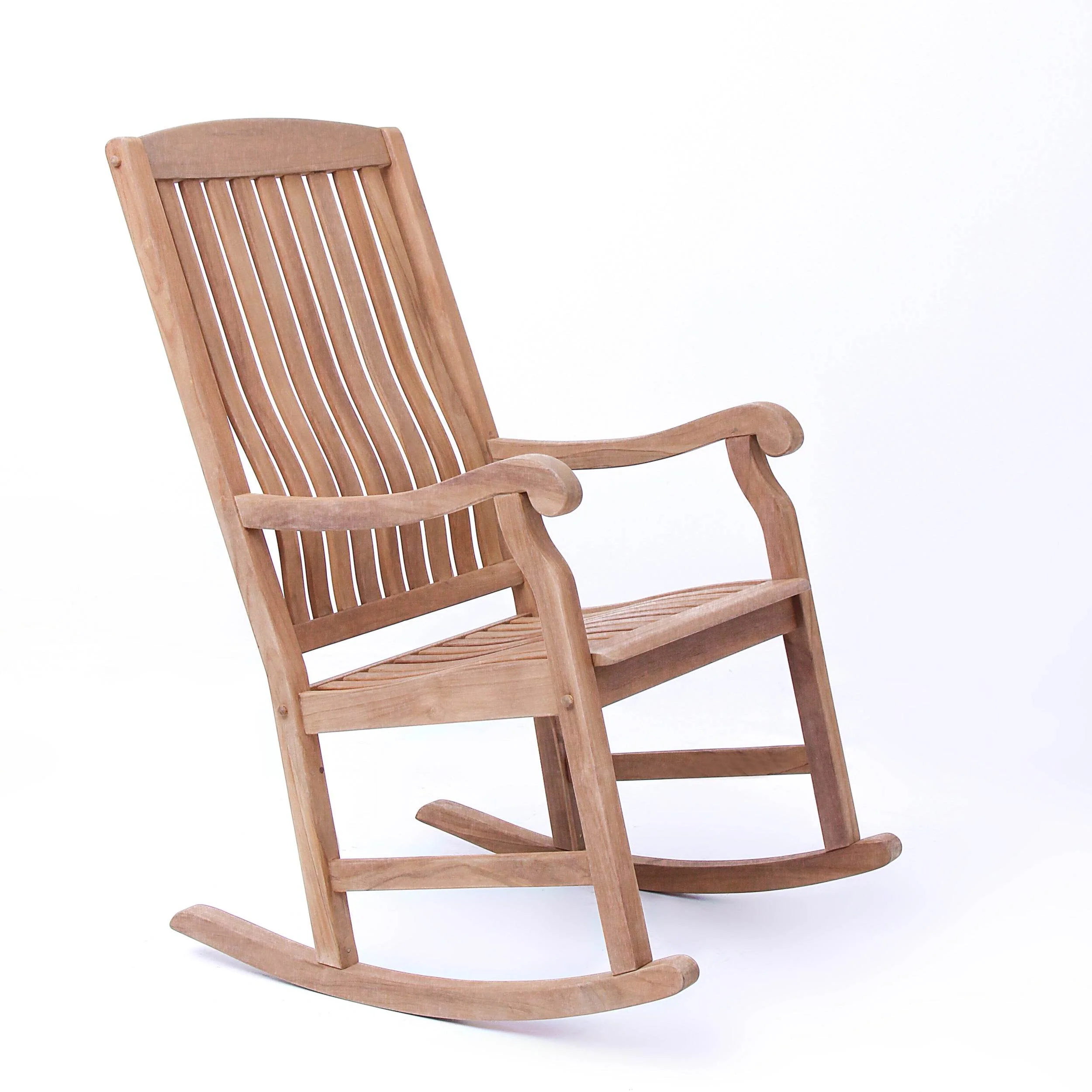 Vermont Teak Wood Porch Rocking Chair - Image 50
