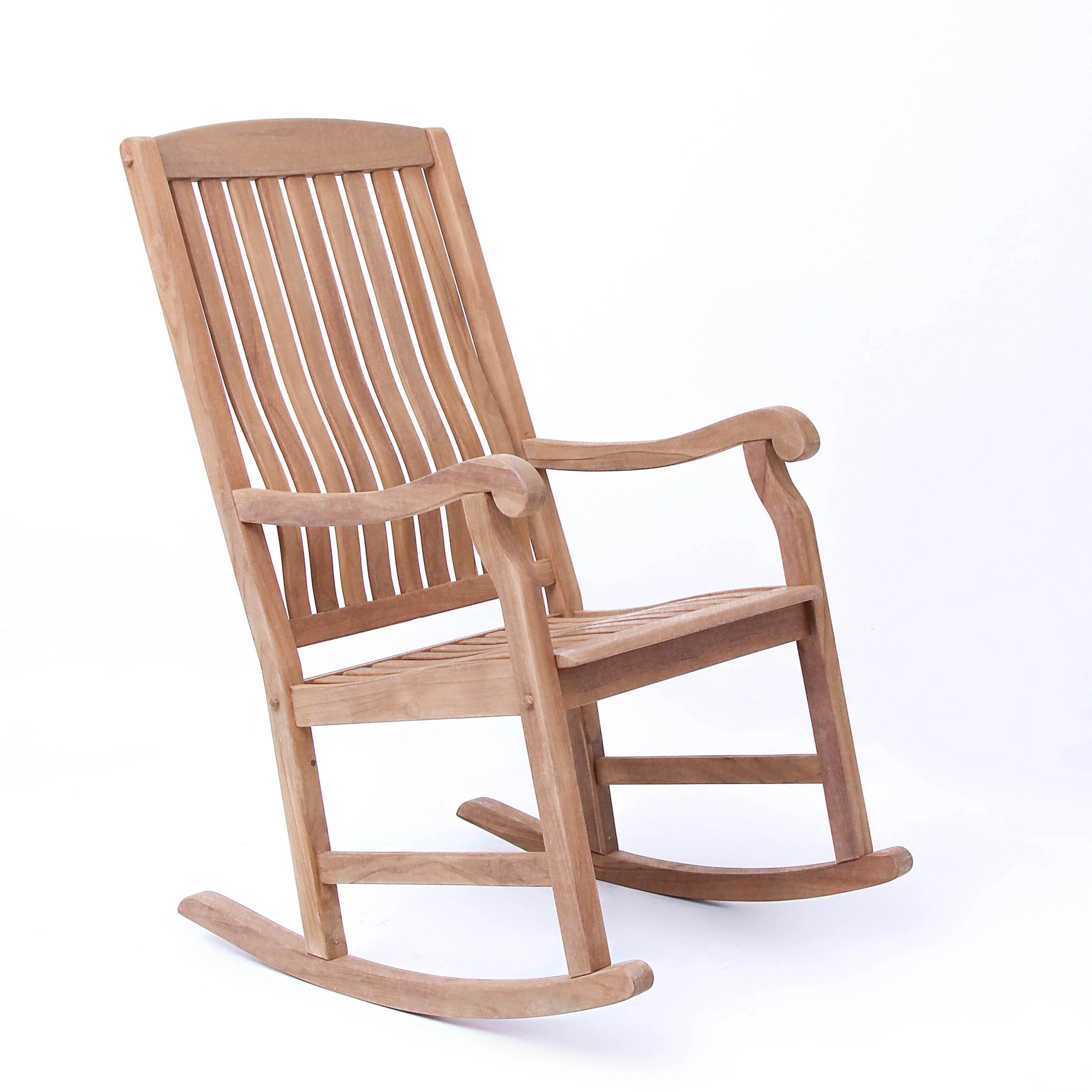 Vermont Teak Wood Porch Rocking Chair - Image 51