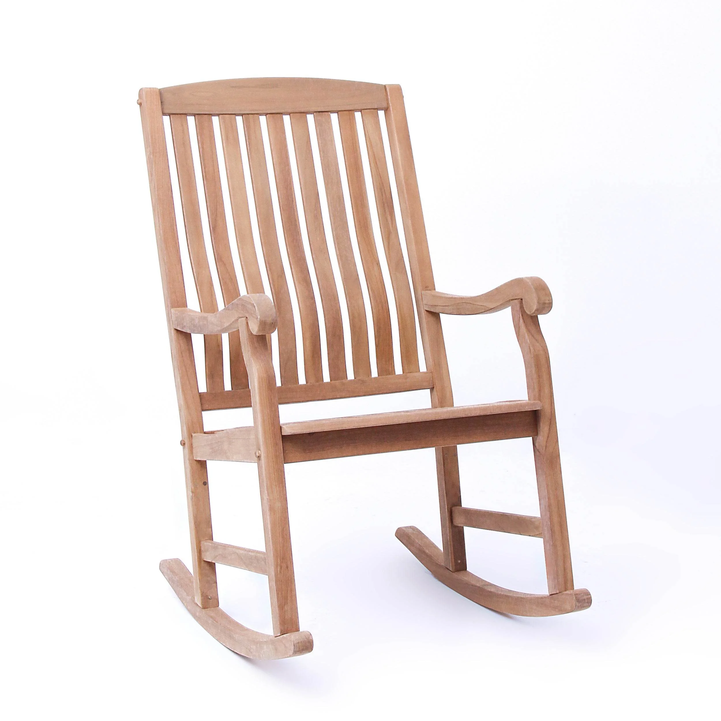 Vermont Teak Wood Porch Rocking Chair - Image 54