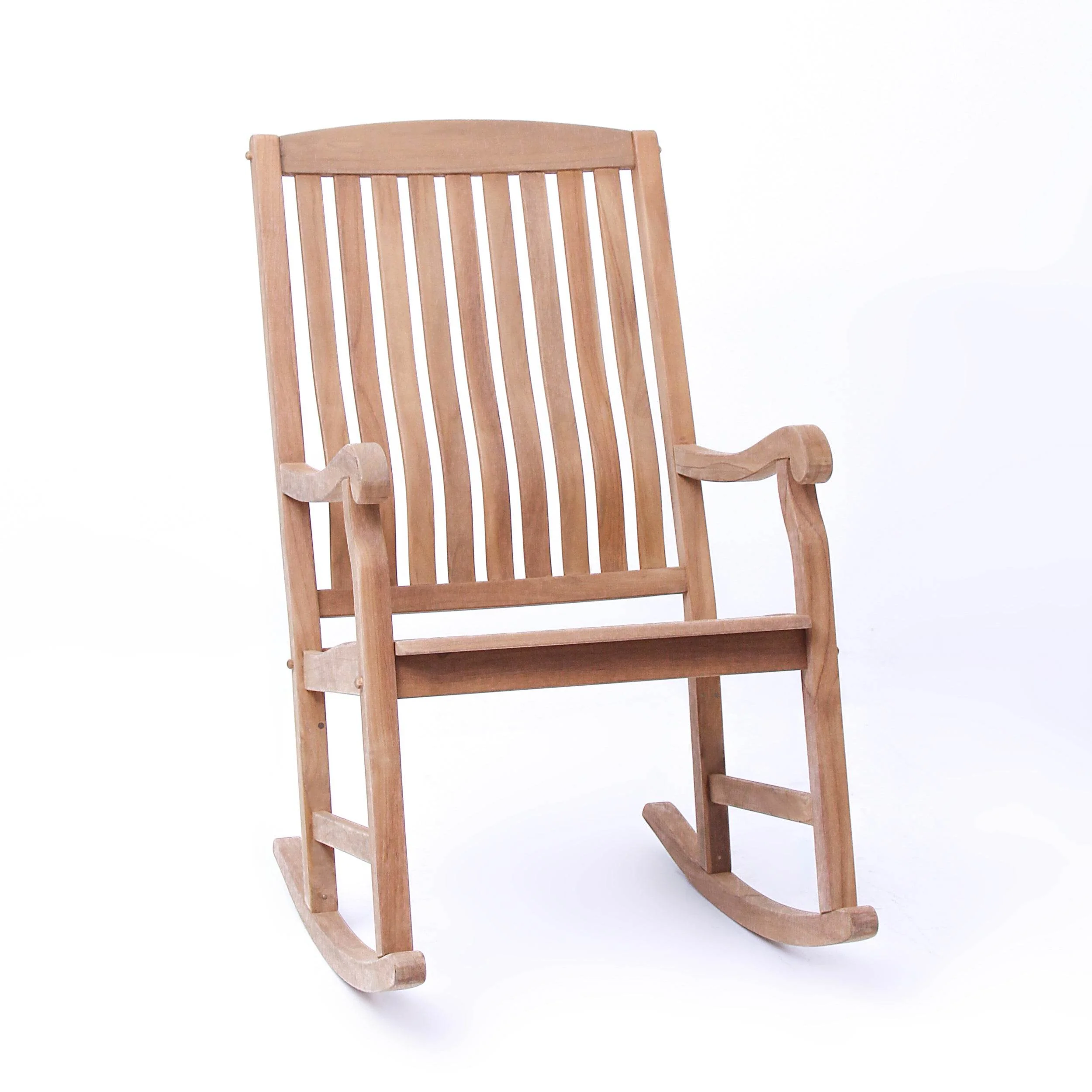 Vermont Teak Wood Porch Rocking Chair - Image 55