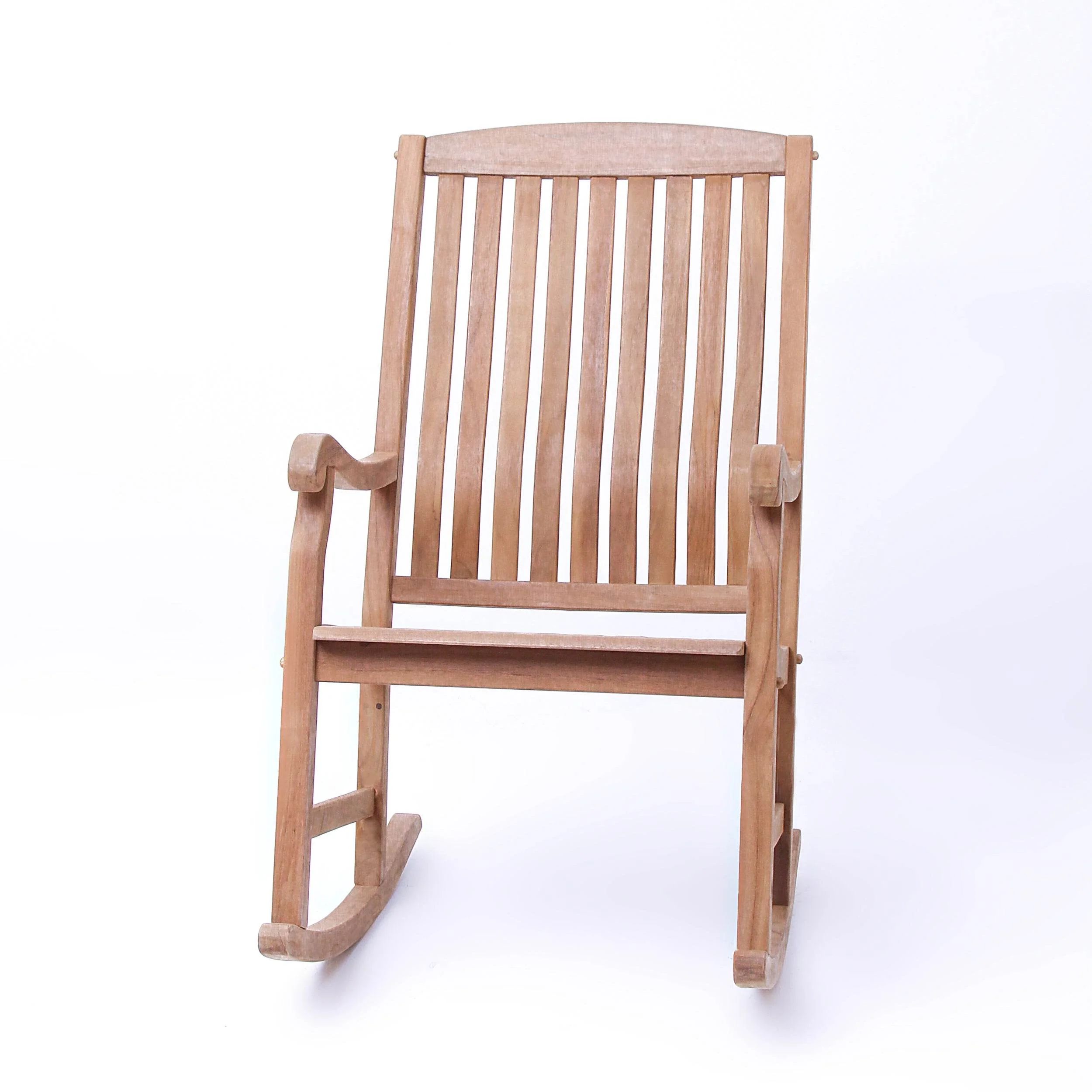 Vermont Teak Wood Porch Rocking Chair - Image 58