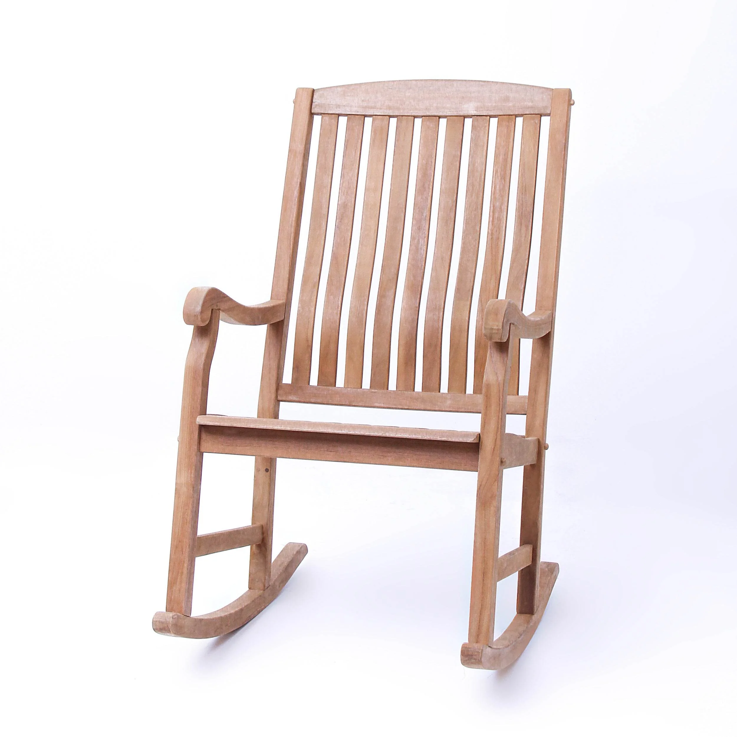 Vermont Teak Wood Porch Rocking Chair - Image 59
