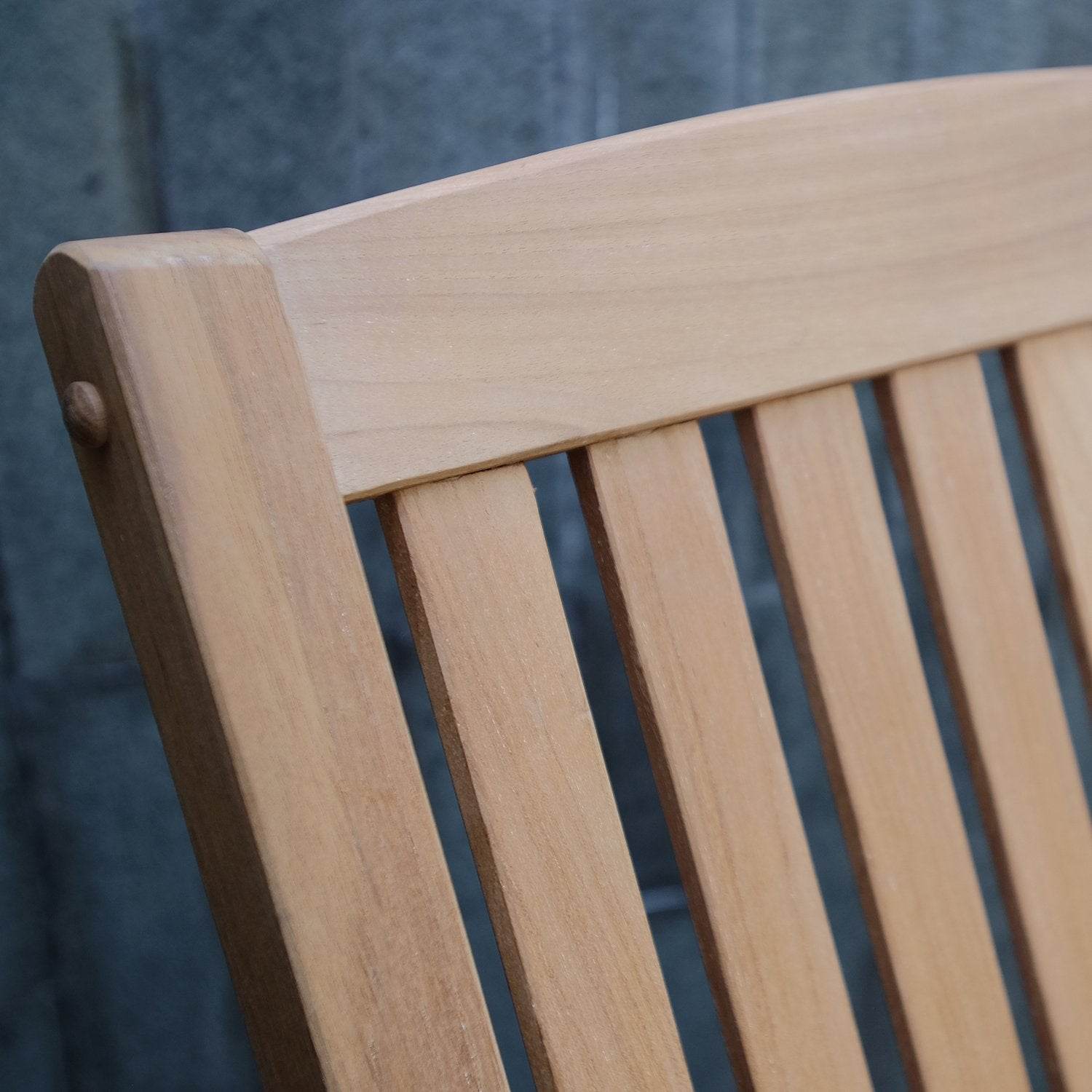 Vermont Teak Wood Porch Rocking Chair - Image 7